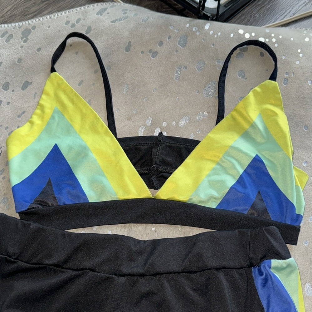 Custom Two Piece Pant Set With Matching Bralette. - image 2